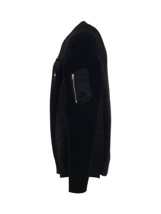 Sweater 23SCM083001 Black - SACAI - BALAAN 3