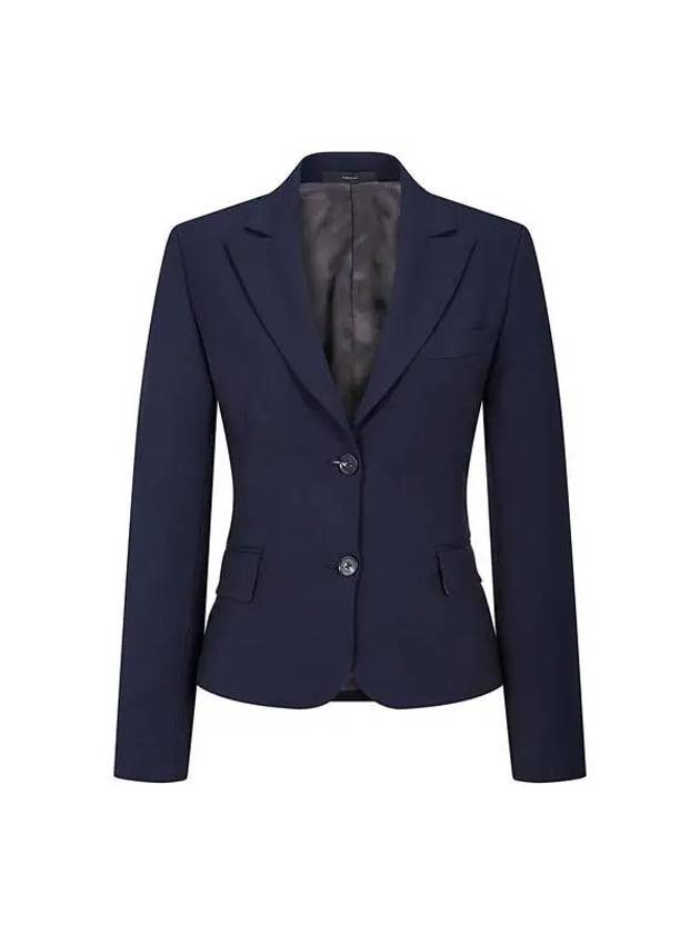 Women s Peaked Lapel Wool Single Jacket Navy 271989 - PAUL SMITH - BALAAN 1