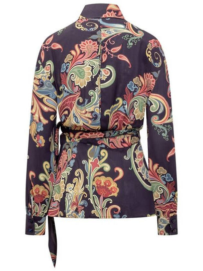 Etro Shirt With Floral Print - ETRO - BALAAN 2