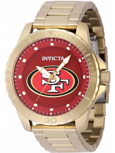 Invicta Nfl San Francisco 49ers Quartz Red Dial Men's Watch 48094 - INVICTA - BALAAN 1