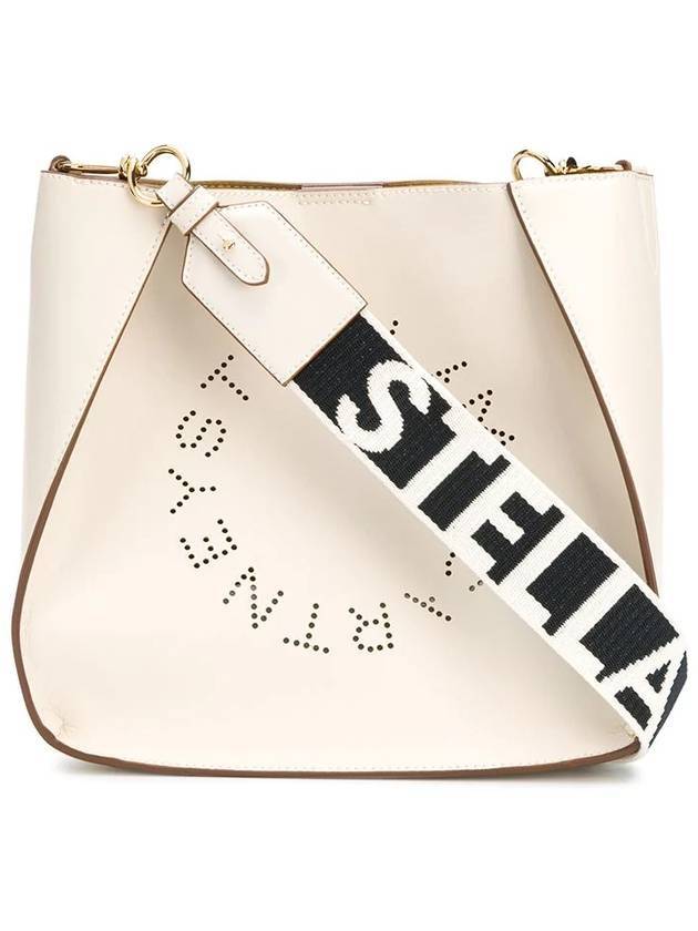 Stella Logo Shoulder Bag Pure White - STELLA MCCARTNEY - BALAAN 1