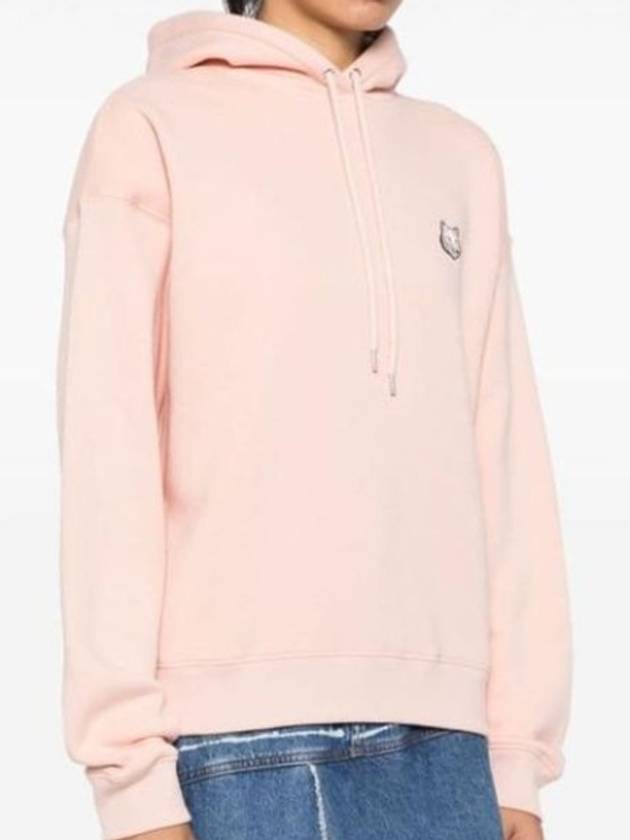 Bold Fox Head Patch Comfort Hoodie Pink - MAISON KITSUNE - BALAAN 3