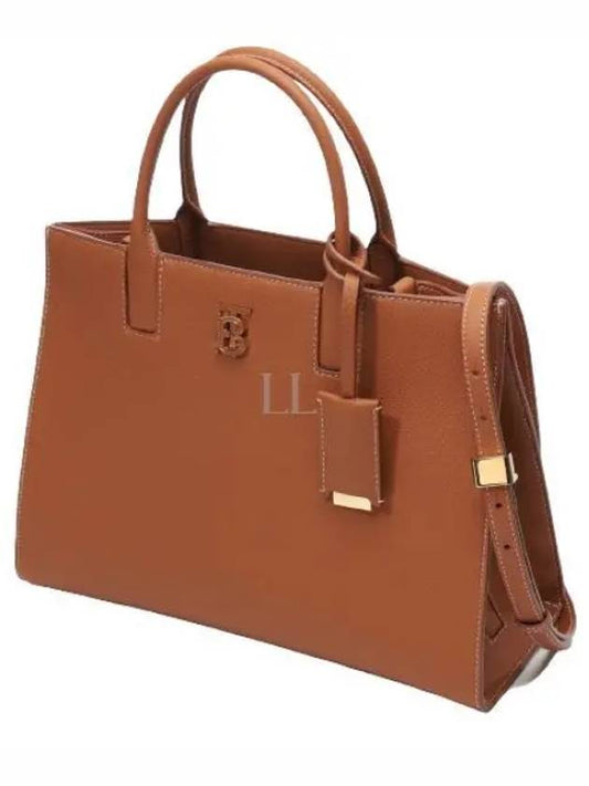 TB Monogram Embellished Tote Bag Brown - BURBERRY - BALAAN 2