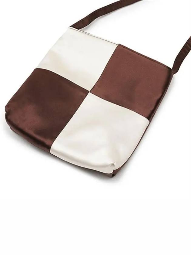 Vera Checkerboard bag brown & ivory - HAI - BALAAN 5