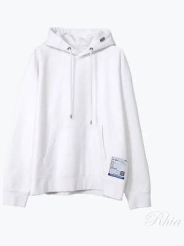 I12HD501 White French Terry Hood - MIHARA YASUHIRO - BALAAN 1