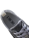 B23 Oblique Canvas Low Top Sneakers Ruthenium - DIOR - BALAAN 8