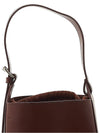 Virginie Leather Small Shoulder Bag Brown - A.P.C. - BALAAN 9