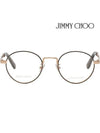 Glasses frame JC210F 807 Asian fit metal frame gold - JIMMY CHOO - BALAAN 3