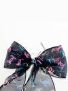 Ribbon Shape Barrette Silk Organza Black Multicolor Hairpin AAA095 B16358 NX208 - CHANEL - BALAAN 4