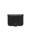 Josh Leather Coin Wallet Black - A.P.C. - BALAAN 2