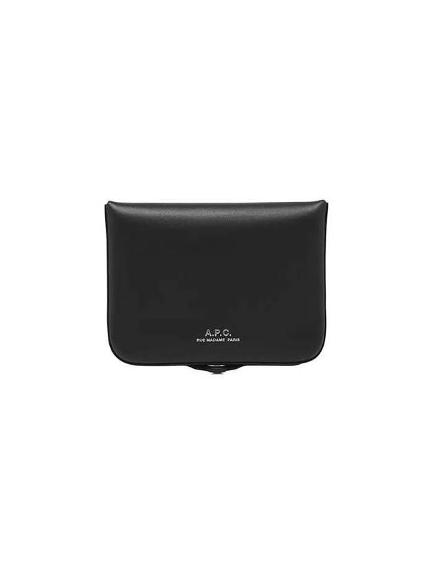 Josh Leather Coin Wallet Black - A.P.C. - BALAAN 2