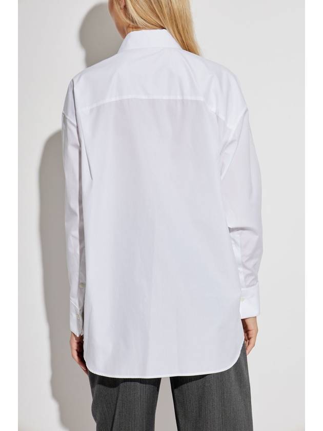 Loewe Cotton Shirt, Women's, White - LOEWE - BALAAN 4