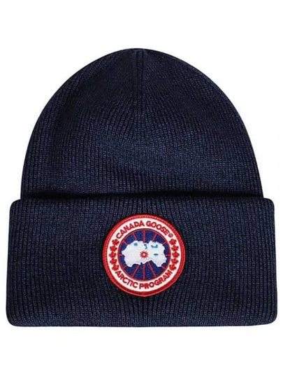 Arctic Disc Torque Wool Beanie Navy - CANADA GOOSE - BALAAN 2