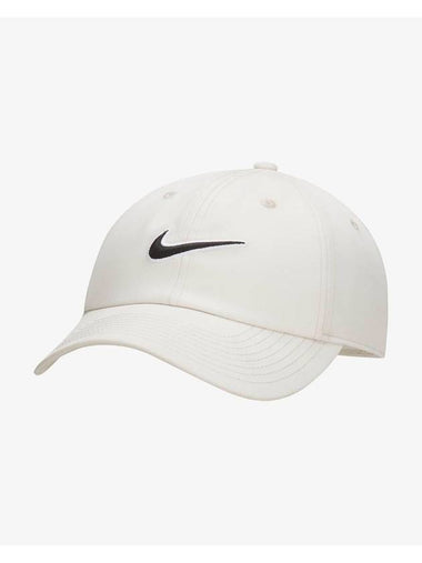 Club Unstructured Swoosh Ball Cap White - NIKE - BALAAN 1