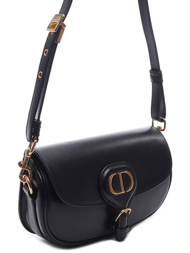 Bobby East West Calfskin Shoulder Bag Black - DIOR - BALAAN 4