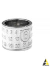 Numeric Minimal Signature Ring Silver - MAISON MARGIELA - BALAAN 2