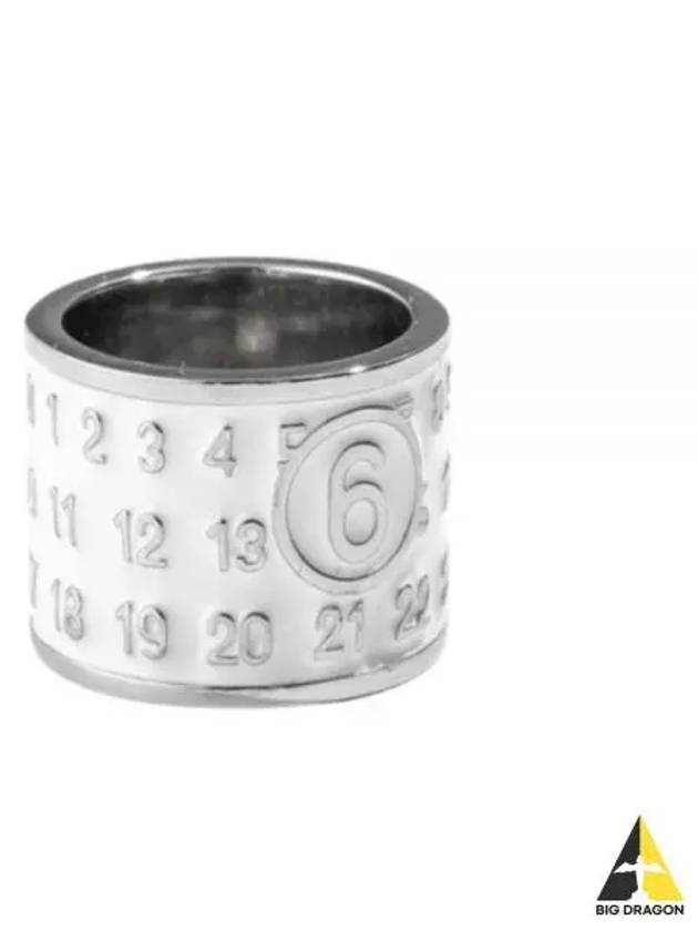 Numeric Minimal Signature Ring Silver - MAISON MARGIELA - BALAAN 2