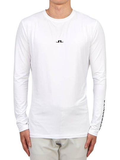 Golf Thor Logo Long Sleeve T-Shirt White - J.LINDEBERG - BALAAN 2