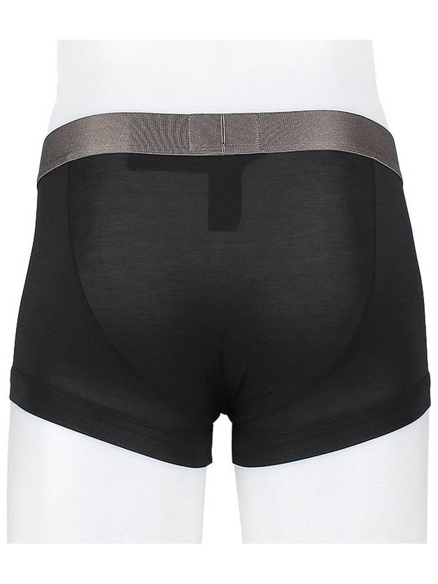 Soft Modal Trunk Briefs Black - EMPORIO ARMANI - BALAAN 5