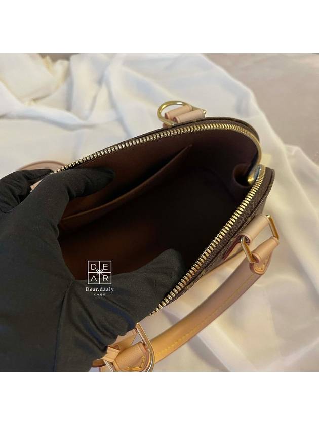 Alma BB Monogram Canvas Tote Bag Brown - LOUIS VUITTON - BALAAN 3