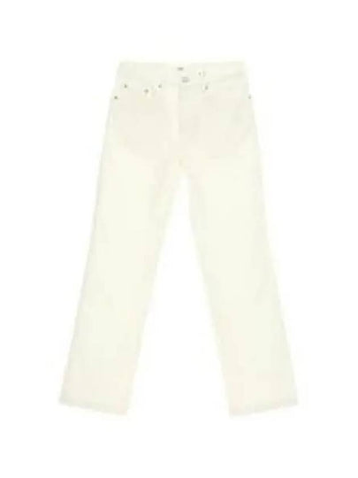 Alexandre Mattiussi Denim Straight Jeans White - AMI - BALAAN 2