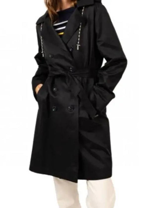 STE Honorine Navy 1544 CC Trench Coat - SAINT JAMES - BALAAN 1