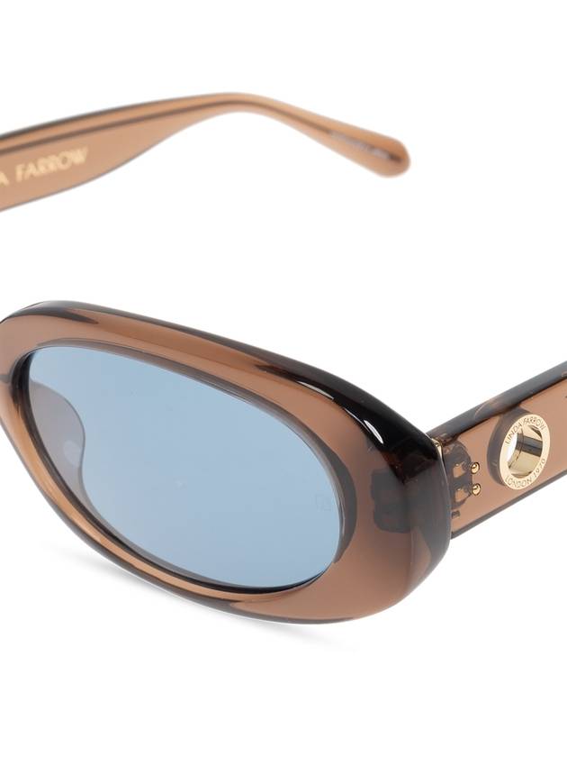 Linda Farrow Sunglasses, Women's, Brown - LINDA FARROW - BALAAN 5