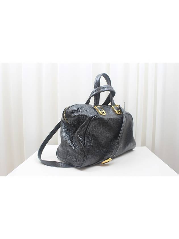 Chameleon duffel tote shoulder bag black 8BL110 - FENDI - BALAAN 2