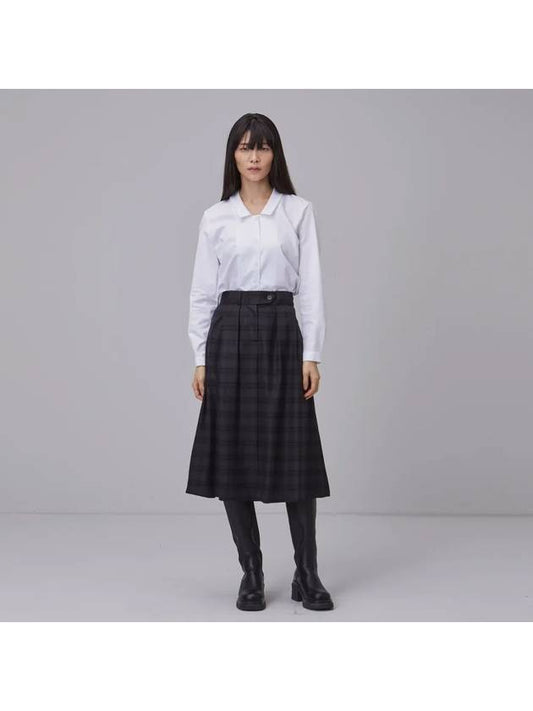 RS9seoul 100 wool high waist Louis skirt - RS9SEOUL - BALAAN 1