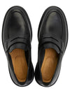 Metropole London Leather Loafers Black - ECCO - BALAAN 3