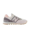 574 Lace Up Low Top Sneakers Grey - NEW BALANCE - BALAAN 2