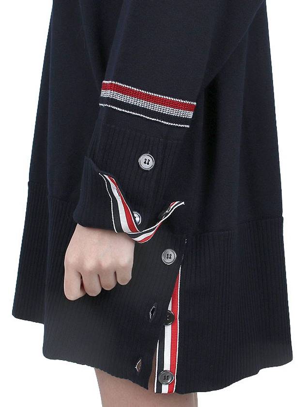 Sweater FKA424AY1002 415 BLUE - THOM BROWNE - 8