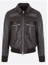 Grain Leather Jacket Brown - TOM FORD - BALAAN 2