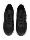 Skull Leather Low Top Sneakers Black - PHILIPP PLEIN - BALAAN 4