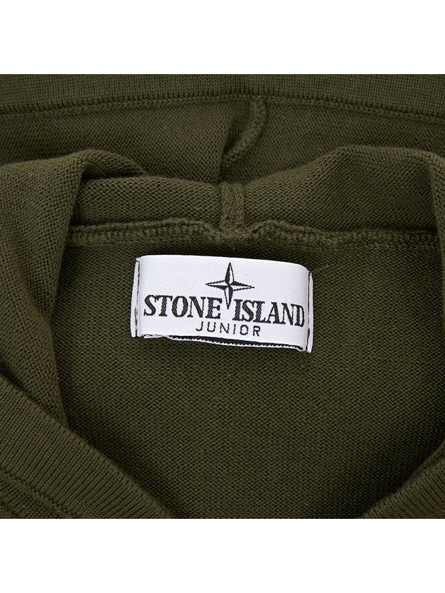 Kids hooded zip up cardigan 8016513B2 V0058 10A12A Adults can wear - STONE ISLAND - BALAAN 8