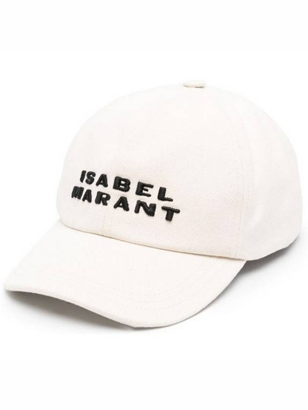 Tyron Logo Ball Cap Ivory - ISABEL MARANT - BALAAN 2