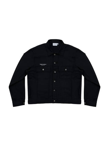 Vintage Trucker JacketBlack - TABB LUDENS - BALAAN 1