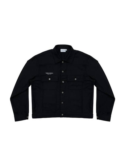 Ludens Vintage Trucker Jacket Black - TABB LUDENS - BALAAN 2