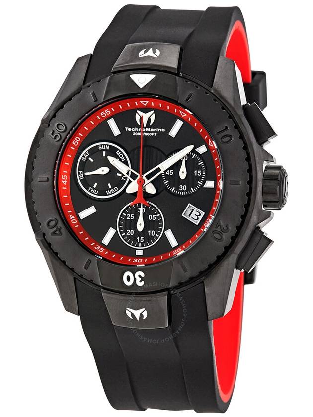 Technomarine UF6 Chronograph Quartz Black Dial Men's Watch TM-616002 - TECHNOMARINE - BALAAN 1