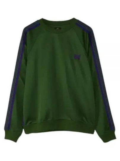 Track Crew Neck Shirt Poly Smooth IVYGREEN NS245 - NEEDLES - BALAAN 1