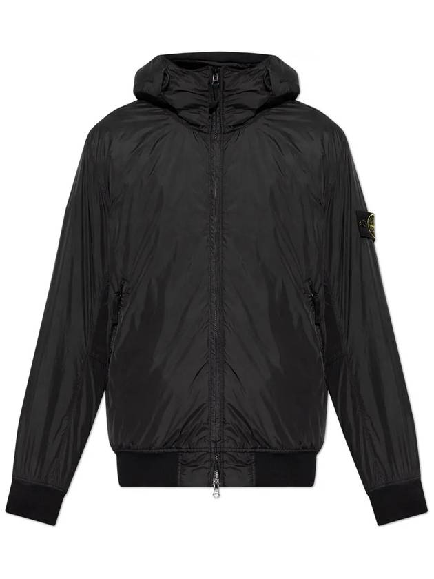 Crinkle Reps R NY Padding Black - STONE ISLAND - BALAAN 2