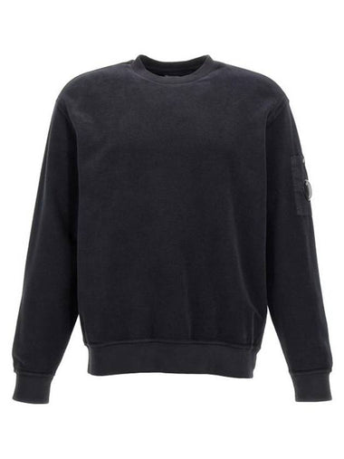 Lens Detail Sweatshirt Black - CP COMPANY - BALAAN 1