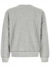 Mikoy Logo Print Sweatshirt Grey - ISABEL MARANT - BALAAN 4