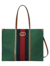 Women's Interlocking Tote Bag Green - GUCCI - BALAAN 2