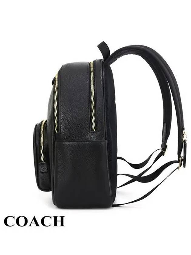 Court Logo Backpack Black - COACH - BALAAN 4