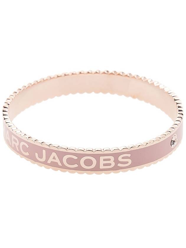 The Medallion Large Bangle Bracelet Pink - MARC JACOBS - BALAAN 11