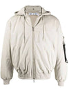 hooded jacket white - OFF WHITE - BALAAN 1