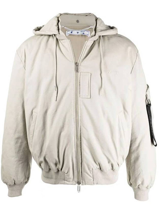 hooded jacket white - OFF WHITE - BALAAN.