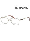 Ferragamo Glasses Frame SF2198 729 Gold Metal Square Men Women Fashion - SALVATORE FERRAGAMO - BALAAN 1