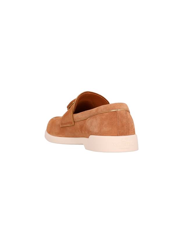 Women's Leisure Flow Loafers Brown - VALENTINO - BALAAN 4